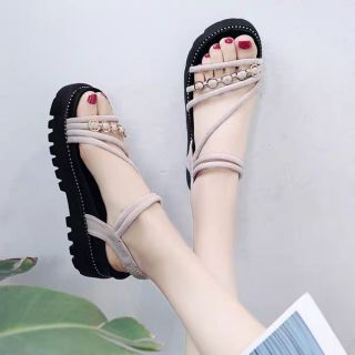 Dép quai hậu xinh đế 5cm (size 35-39)