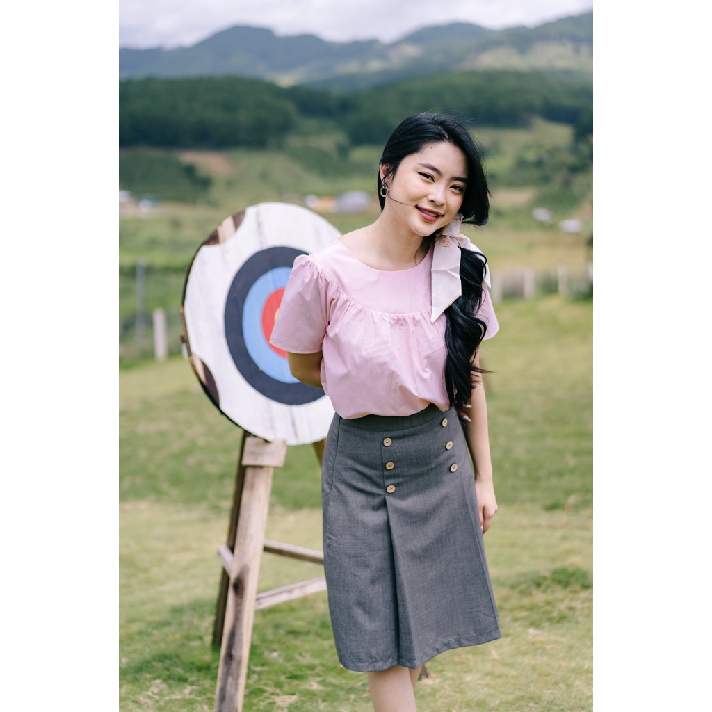 MINX - Áo Rosemary Rounded Blouse