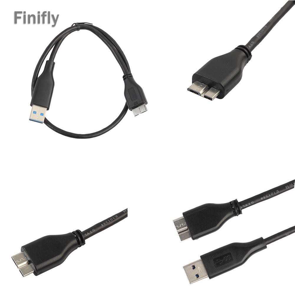 Dây Cáp Sạc, Chuyển Đổi Dữ Liệu Finifly 47cm 1.5ft Usb 3.0 Male-A Sang Usb3.0 Micro-B | BigBuy360 - bigbuy360.vn