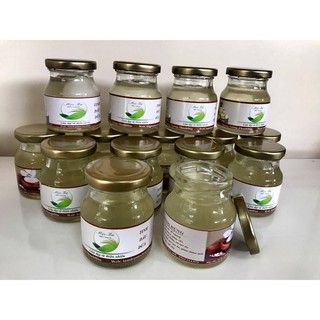 Combo tinh dầu dừa và bột hoa hồng handmade Mộc Trà