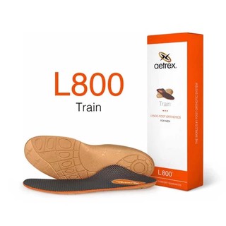 Lót giày giày thể thao, giày công sở nam Aetrex Train Cupped/Neutral L800 giảm đau chân cho chân vòm trung bình, vòm cao