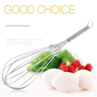 Dụng cụ đánh trứng cầm tay bằng thép không gỉ