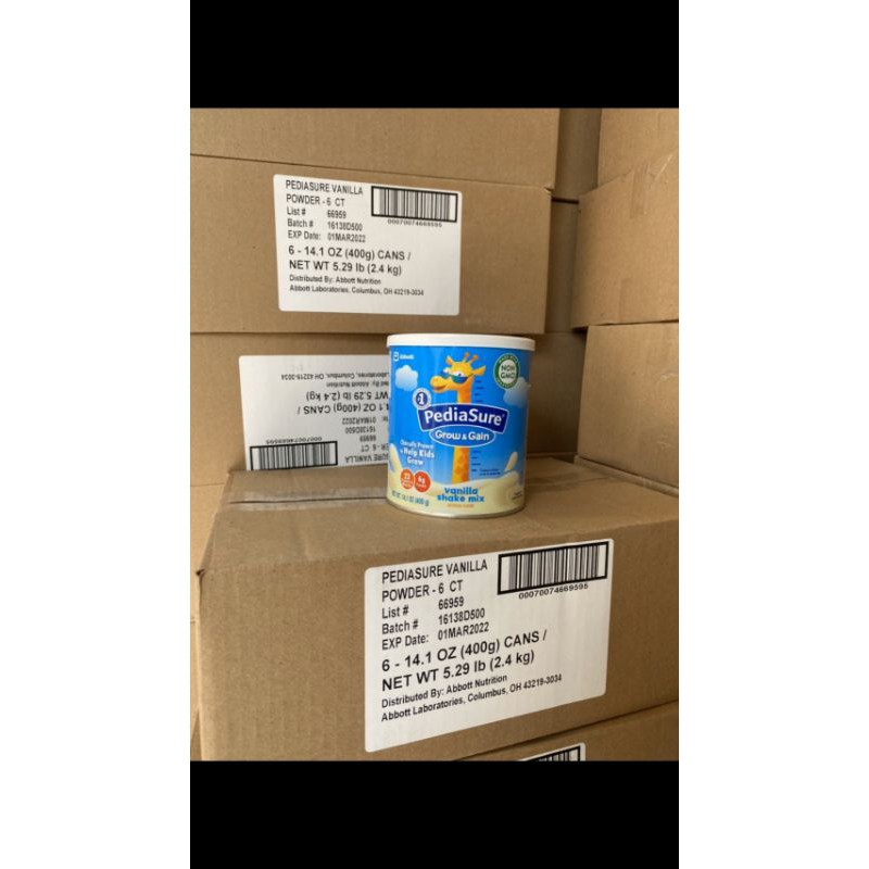 Sữa Pediasure Grow and Gain [mẫu mới 400g]