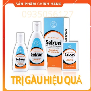 Dầu gội chống gàu Selsun với Selenium Sulfide 1% chai 50ml,100ml