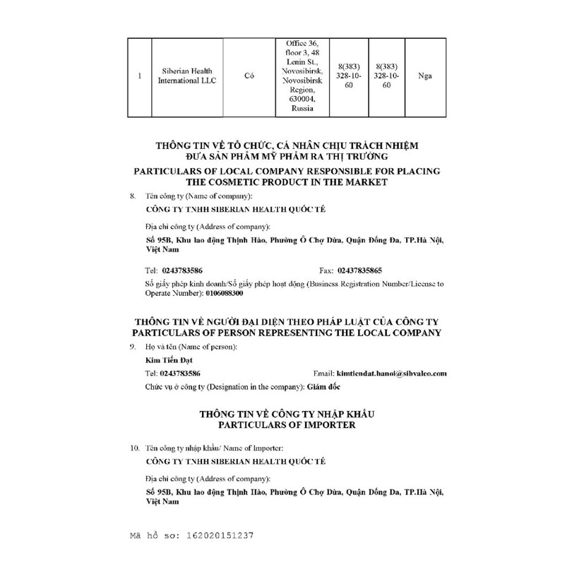 Gel tan mỡ bụng - Kem dưỡng thể Experalta Platinum The Body Lab