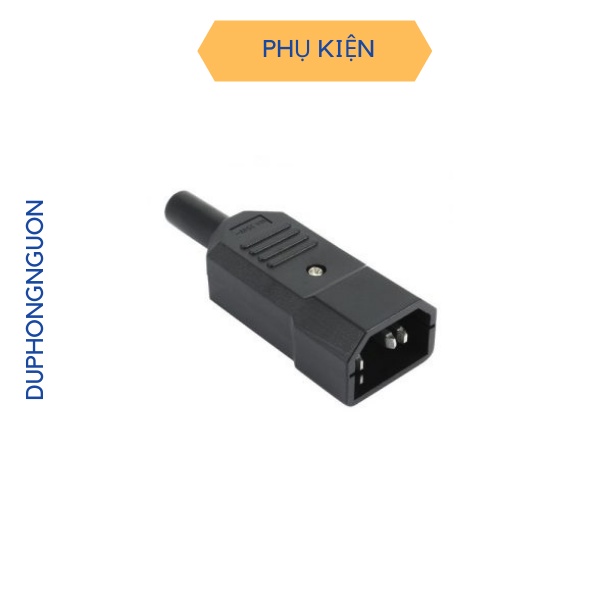 💥Phích cắm nguồn UPS IEC320 C14 (C14 Male ,C14 - Đầu đực)