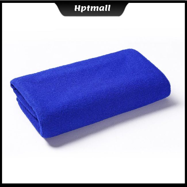 Khăn lau xe ô tô bằng vải microfiber mềm thấm hút tốt 25*25cm