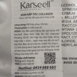 [Hàng Chính Hãng] Hấp phục hồi Collagen Karseell Maca 500ml