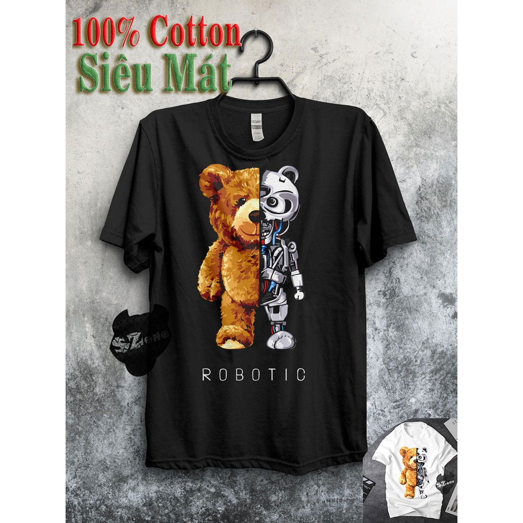 Áo Phông Nam Cotton 100% In Hình 3D Cao Cấp - Áo Thun Nam Ngắn Tay Chất Mát Mùa Hè SZone PM59