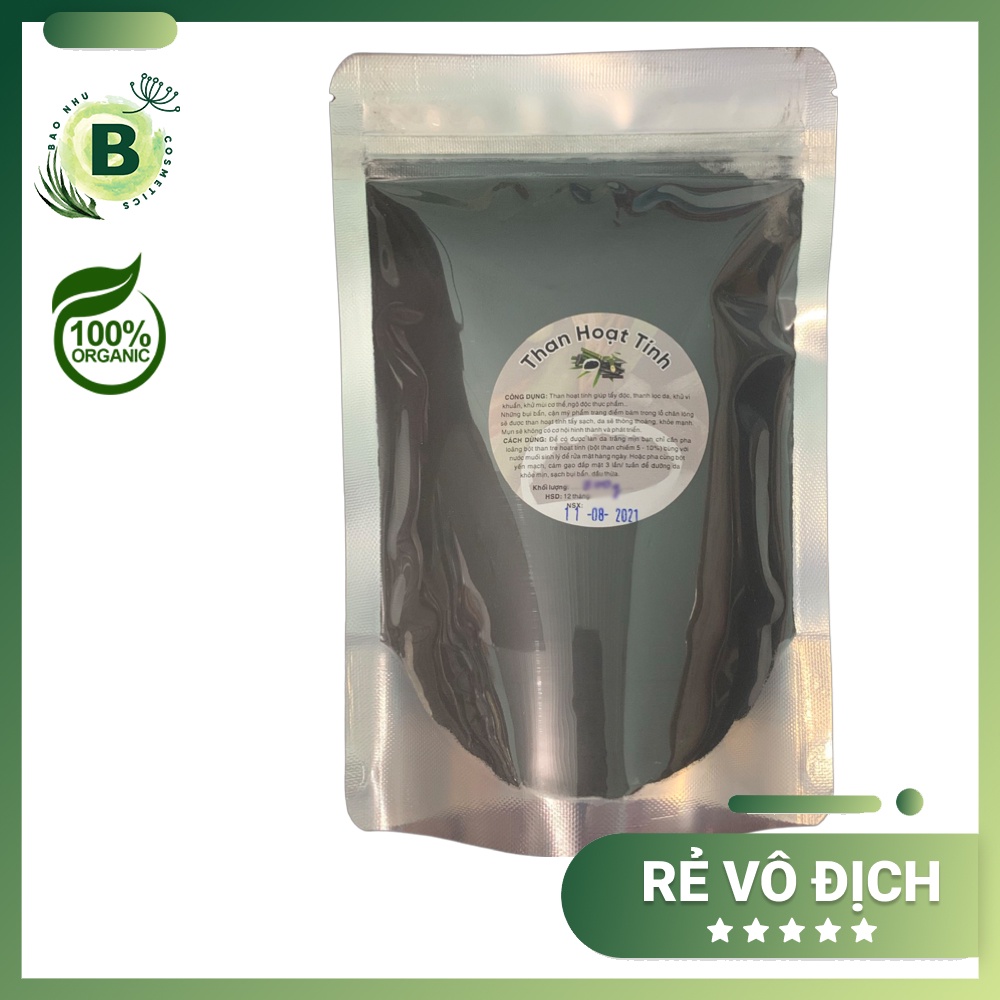 Than Hoạt Tính Việt Nam -Thải Độc, Trắng Sáng Da