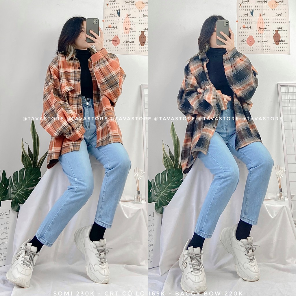 Quần Jean Baggy Bow