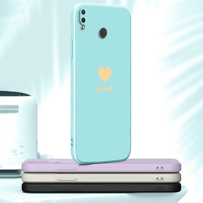 Ốp Điện Thoại Siêu Mỏng Bảo Vệ Máy Ảnh Kèm Dây Đeo Cho Huawei Nova 3i 3 4 4e Y9 2019 Y9 PrIme 2019