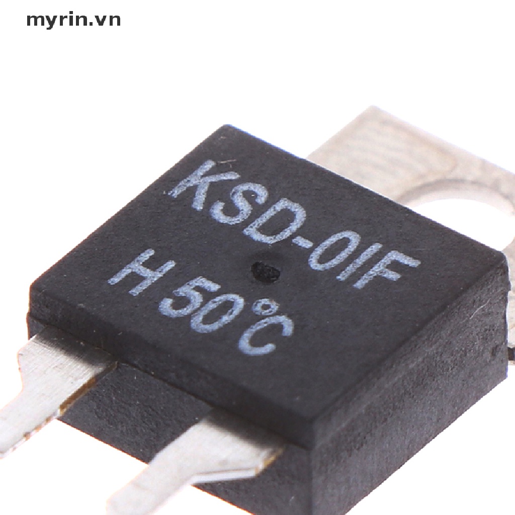 Bộ 2 Công Tắc Cảm Biến Nhiệt Độ KSD-01F 50 Degc