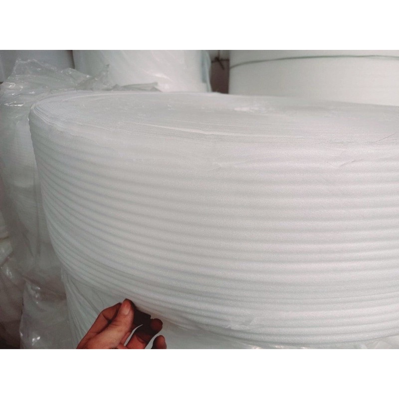 Xốp PE Foam dài 600m dày 0,5mm gói hàng chống xước, bảo vệ hàng hóa
