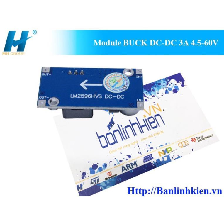 Mạch Hạ Áp Buck DC-DC 3A 4.5-60V