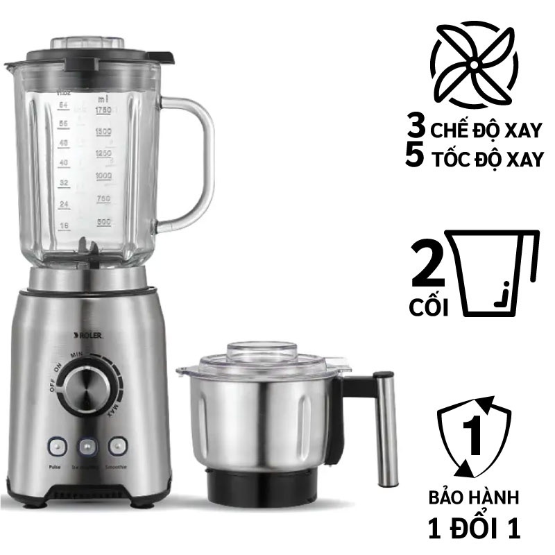 Máy xay sinh tố đa năng Roler RB-4138A