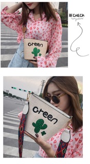 Túi cói “Green”