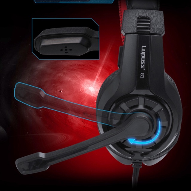 Tai Nghe Chụp Tai Chơi Game, Nghe Nhạc Lupuss G1 Có Mic Cho Máy Tính Bàn giá tốt | BigBuy360 - bigbuy360.vn