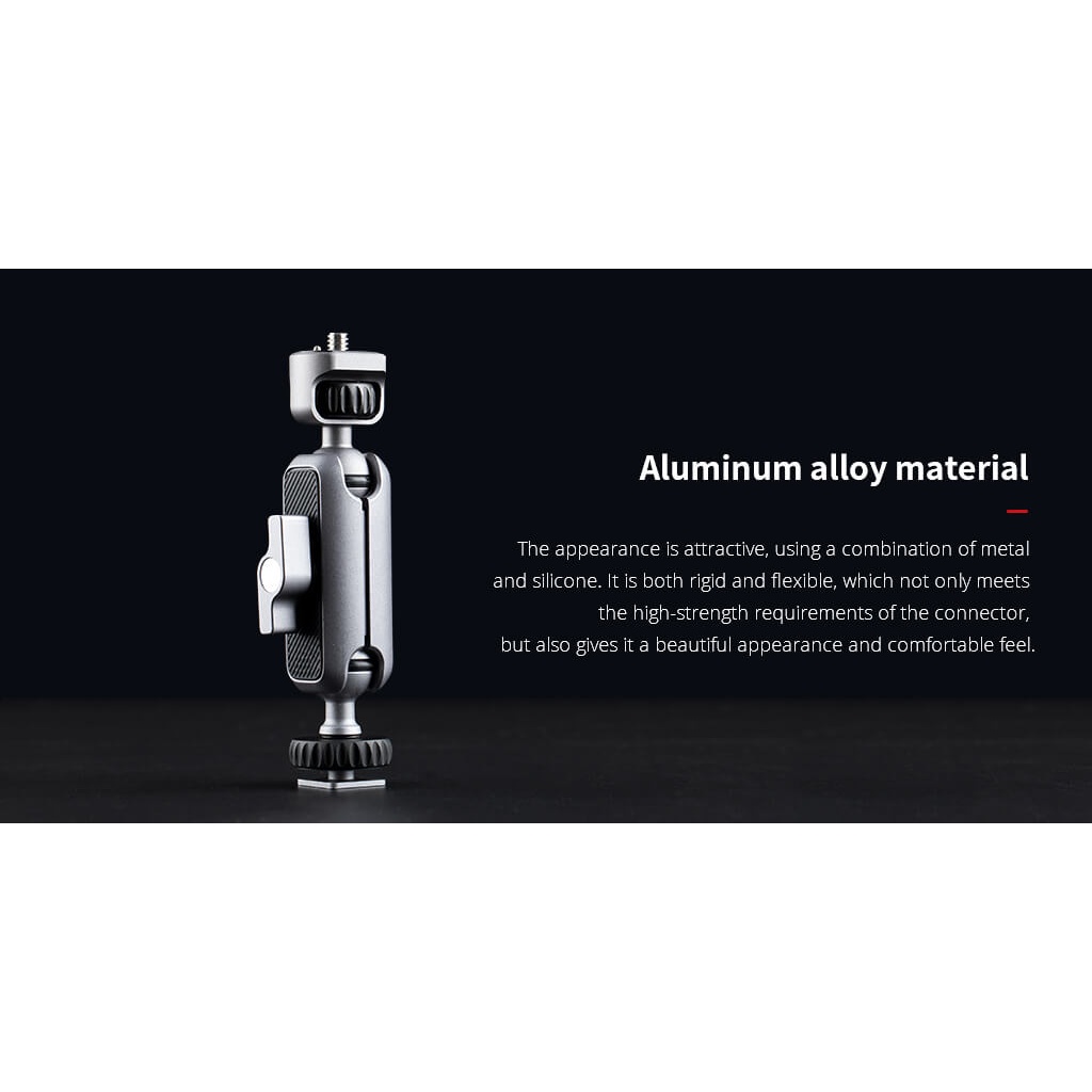 Khuỷu nối máy ảnh với các linh kiện – Magic Arm PGYtech - Hàng chính hãng - để kết nối camera và các thiết bị phụ trợ.