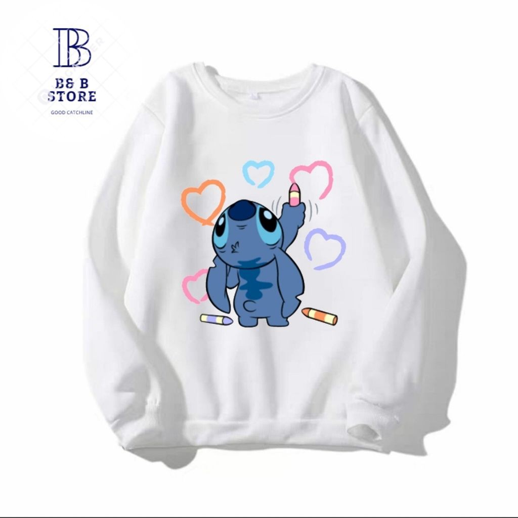 [ FREE_SHIP ] ÁO SWEATER NỈ UNISEX IN CHÚ RÙA CON FORM RỘNG NAM NỮ NHIỀU MÀU
