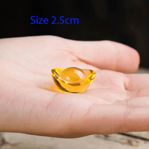 Combo 100 thỏi vàng lưu ly 2.5cm