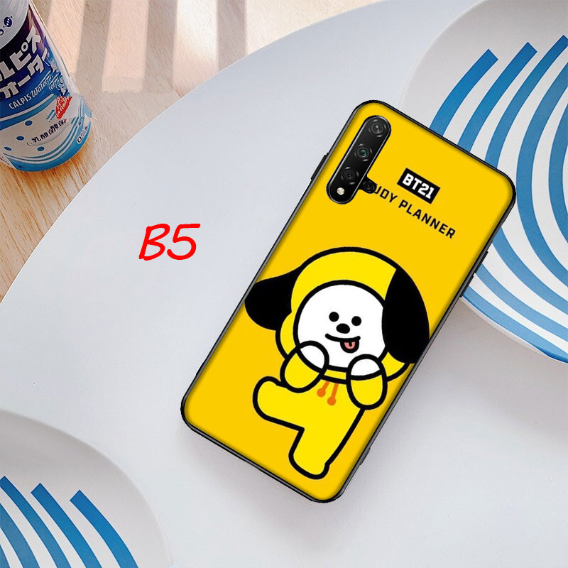 Ốp Điện Thoại Tpu Silicon Mềm Hình Bt21 Tata Chimmy Order Cho Huawei Honor 8a 8c 7x 6a 7a Pro 3gb 7c 5.99in 9 8 Lite