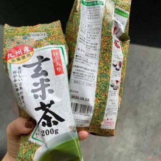 (Date mới)Trà gạo lứt rang Kunitaro Nhật Bản