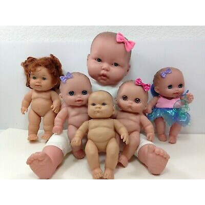Búp Bê Nhựa Mắt To 3D  Cao Cấp Tái Sinh 21 cm 8 inch Reborn Vynil Baby Doll