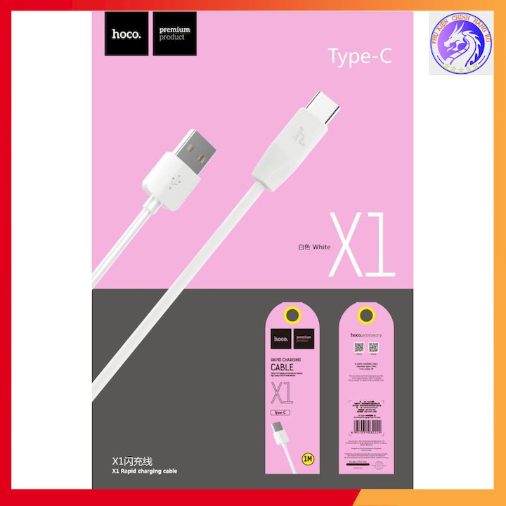 Cáp Sạc Nhanh HoCo X1 Type-C tương thích điện thoại androi cổng C