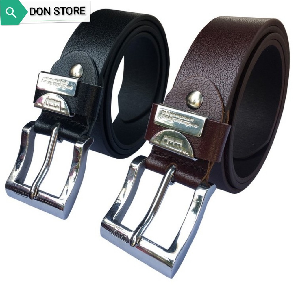 Thắt Lưng Nam Da Bò Mỹ NK Đầu Khóa Hợp Kim Thép Đặc Chống Gỉ (BH 12 THÁNG)