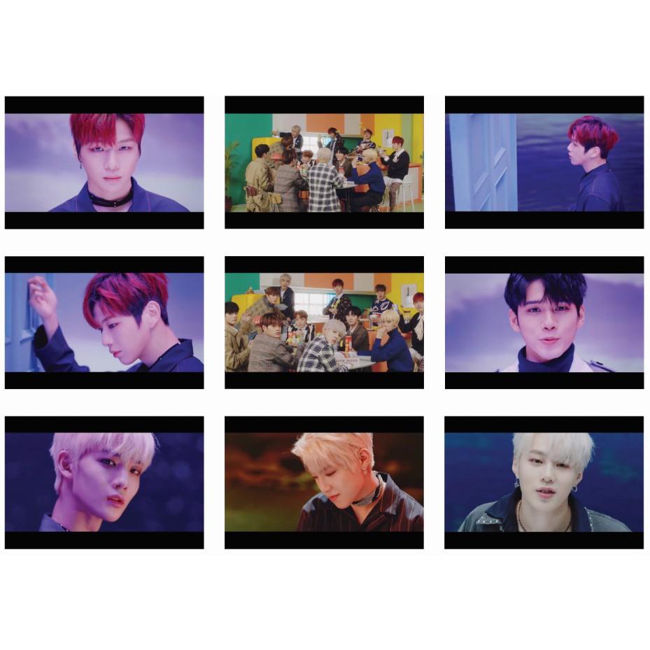 Lomo card 63 ảnh WANNA ONE - MV SPRING BREEZE