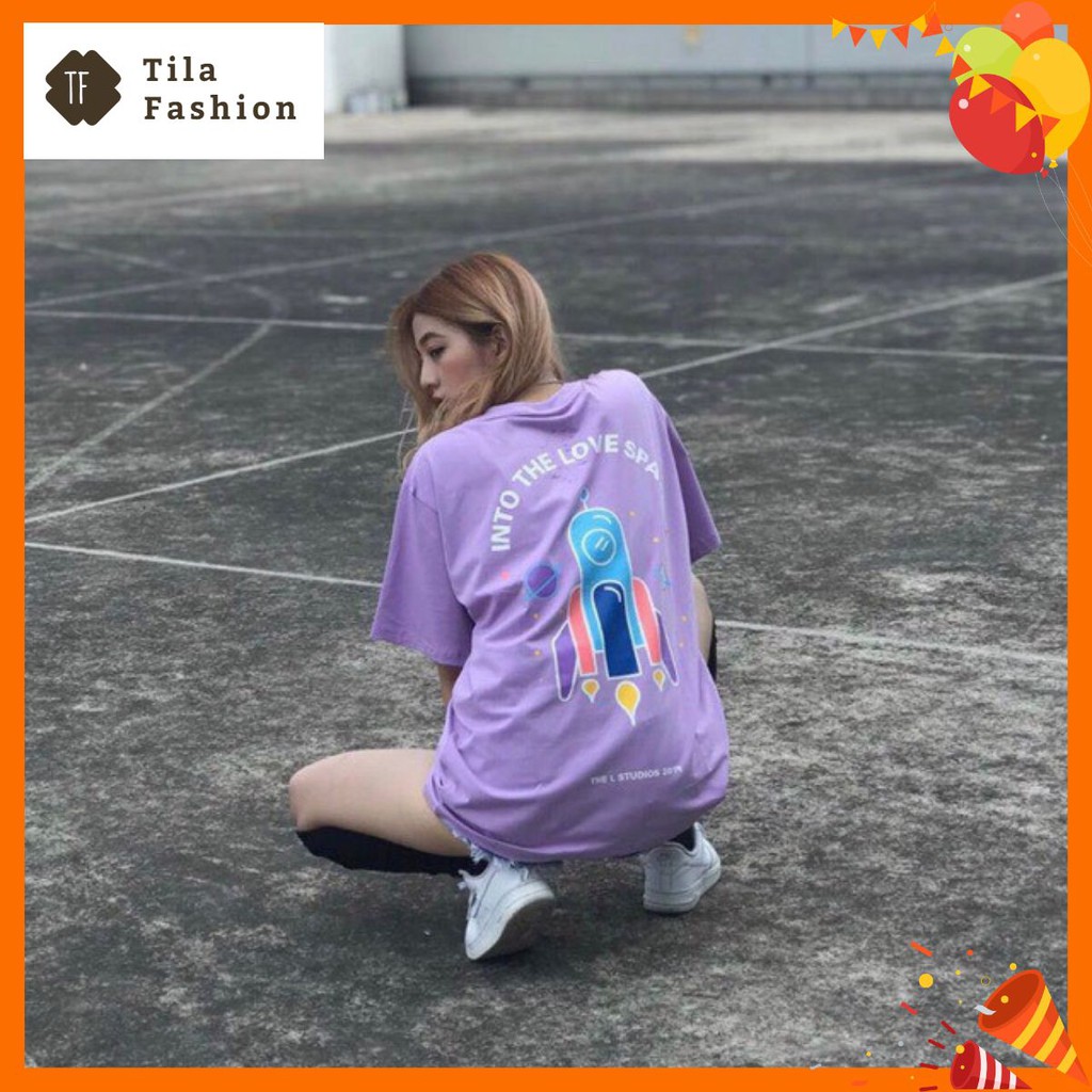 Áo thun SPACE unisex form chuẩn vải cực đẹp | BigBuy360 - bigbuy360.vn