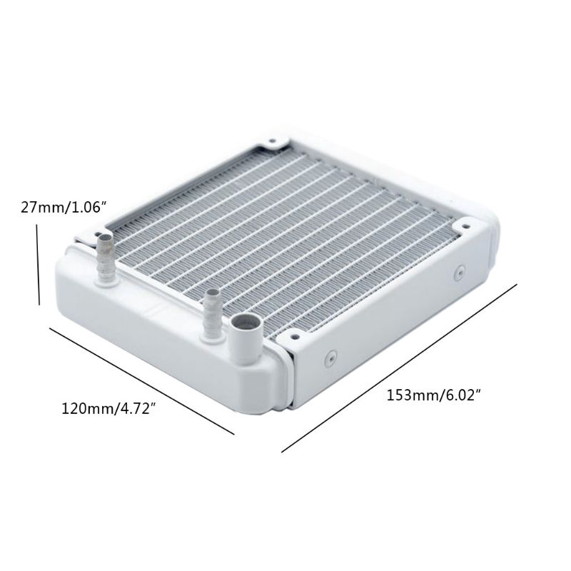 Dụng Cụ Tản Nhiệt Nước Bằng Nhôm 12cm
