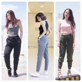 [Trả order] QUẦN JOGGER THUN GÂN