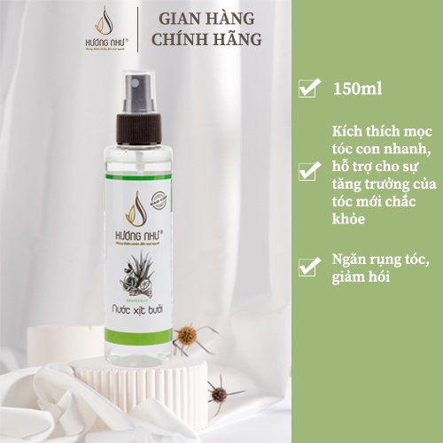 Nước xịt bưởi kích mọc tóc con Hương Như handmade - 150ml -