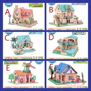 Bộ Nhà Búp Bê 3d Tự Lắp Ráp