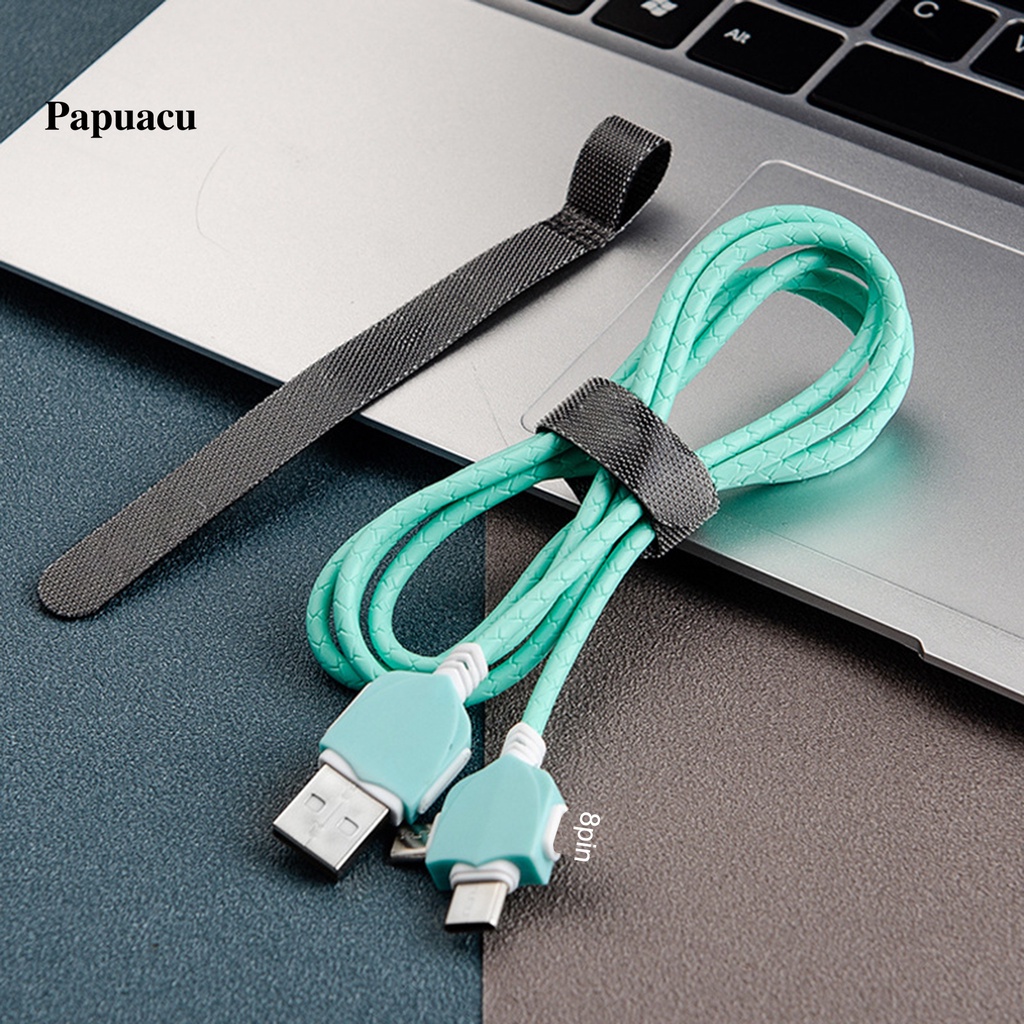 Cáp sạc nhanh 3 trong 1 2.1a 8 chân nối type-c micro usb dành cho android