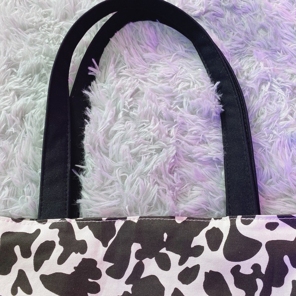 Túi tote bò sữa ❤️Túi đeo vai vải Canvas phong cách Ulzzang, vải bố form Unisex Vintage - TBS | BigBuy360 - bigbuy360.vn