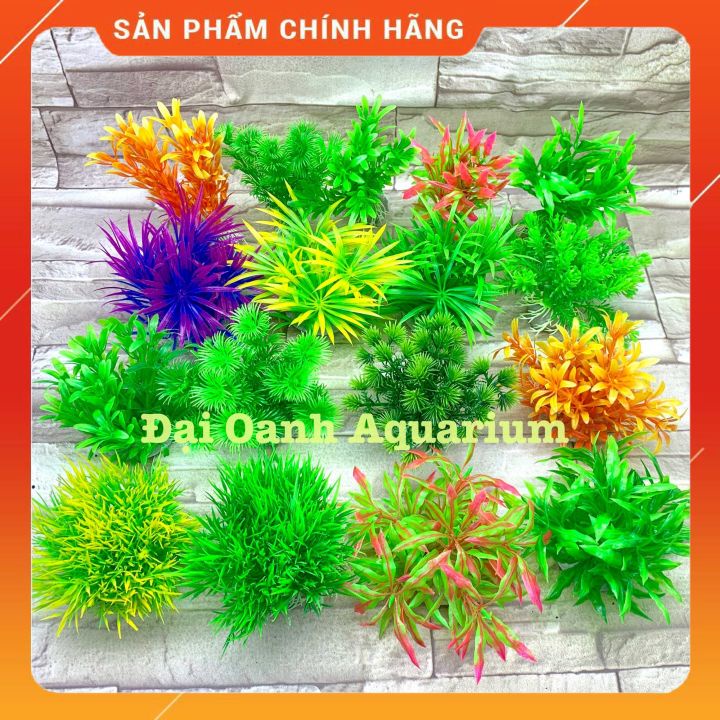 Cây Nhựa Trang Trí Bể Cá Cảnh, Tiểu Cảnh