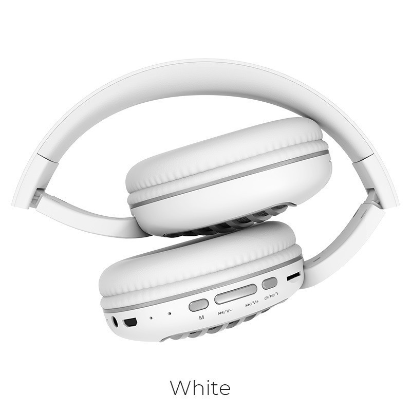 Tai nghe bluetooth chụp tai Hoco W23- Chụp tai chống ồn, âm cực hay-hỗ trợ khe cắm thẻ nhớ [BẢO HÀNH 1 ĐỔI 1]