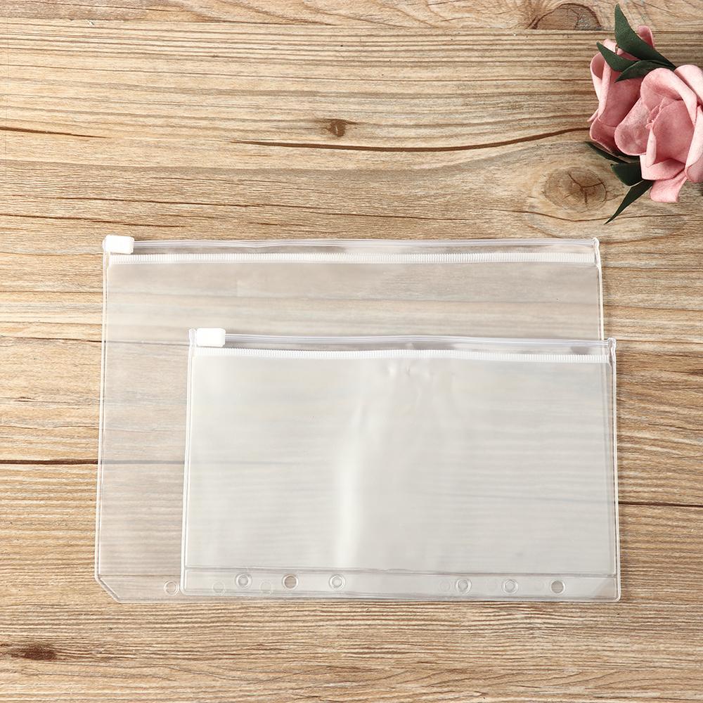 KRNY Set 1 / 5 Khóa Zip Nhựa PVC Mới Lạ