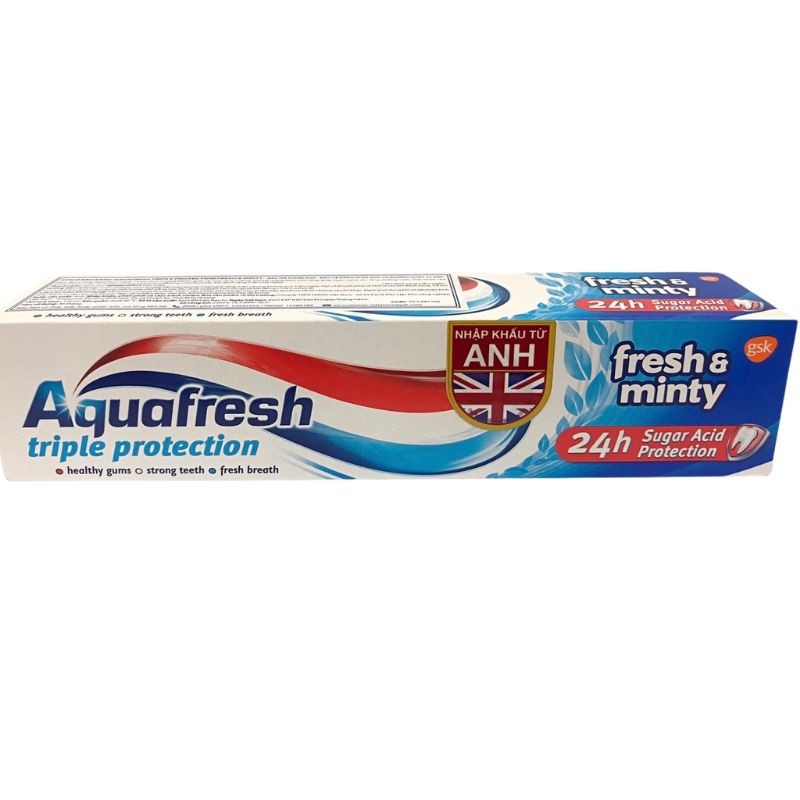 Kem đánh răng Aquafresh Triple Protection Cavity