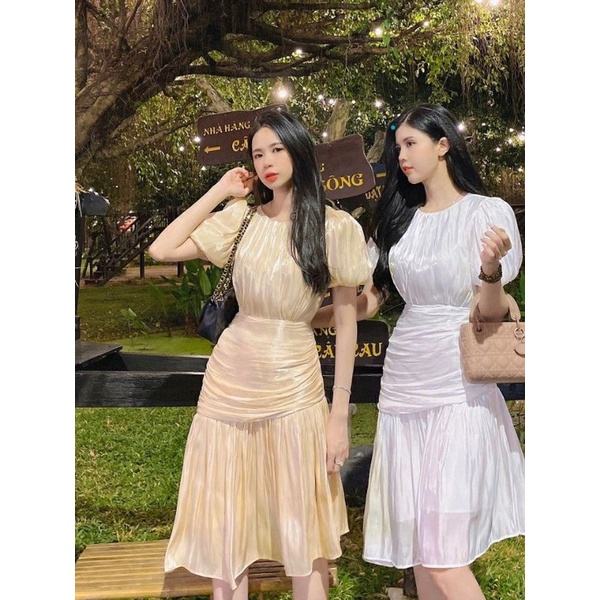 JARRY DRESS- VÁY TAY BỒNG ĐUÔI CÁ