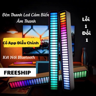 Đèn Led Thanh RGB Cảm Ứng Theo Nhạc, HotTiktok, Nhấp Nháy Theo Âm Thanh Giọng Nói ĐÈN TOKI