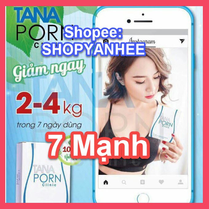 Giảm cân cấp tốc Tanaporn - Thực phẩm bảo vệ sức khỏe