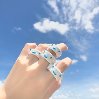 [ĐỌC KĨ MÔ TẢ SẢN PHẨM] CLAYRING nhẫn đất sét CINNAMOROLL & SNOOPY HandMade LIMITED [KIRIN]