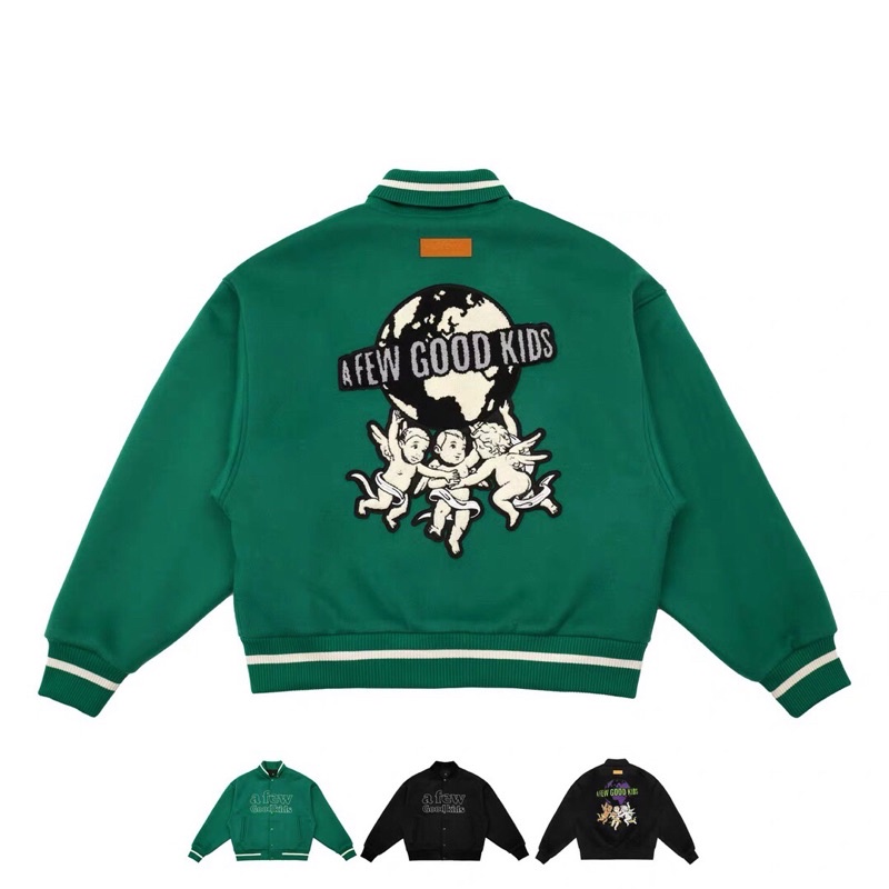 Áo khoác bomber A FEW GOOD KIDS unisex thời trang