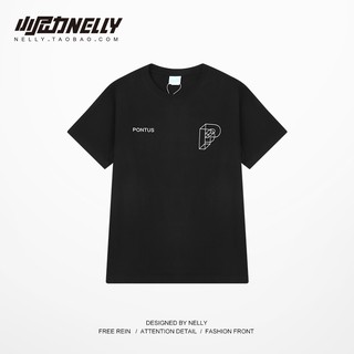 (A145) Áo phông đen unsiex NELLY basic size S đến 3XL (kèm ảnh thật ở cuối)