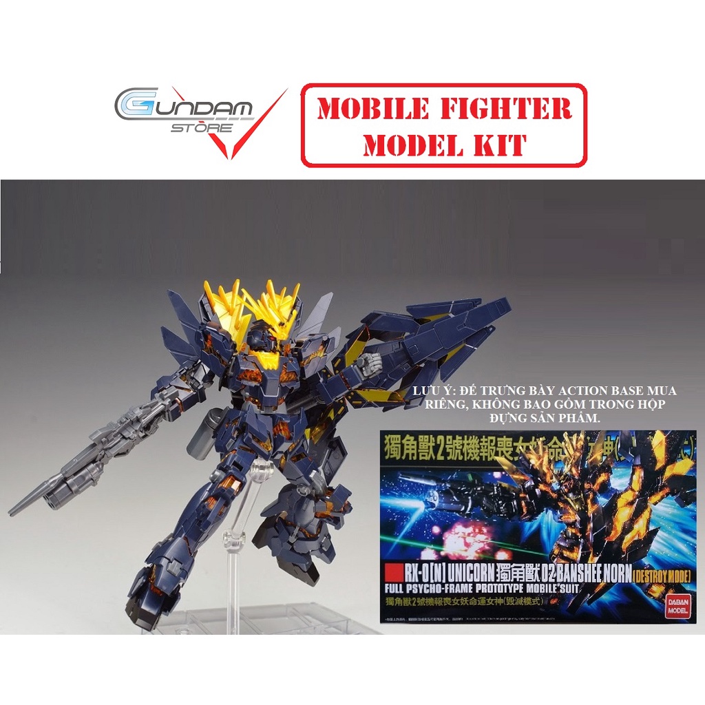 Mô Hình Gundam HG Banshee Norn Destroy Mode Daban 1/144 Đồ Chơi Lắp Ráp Anime