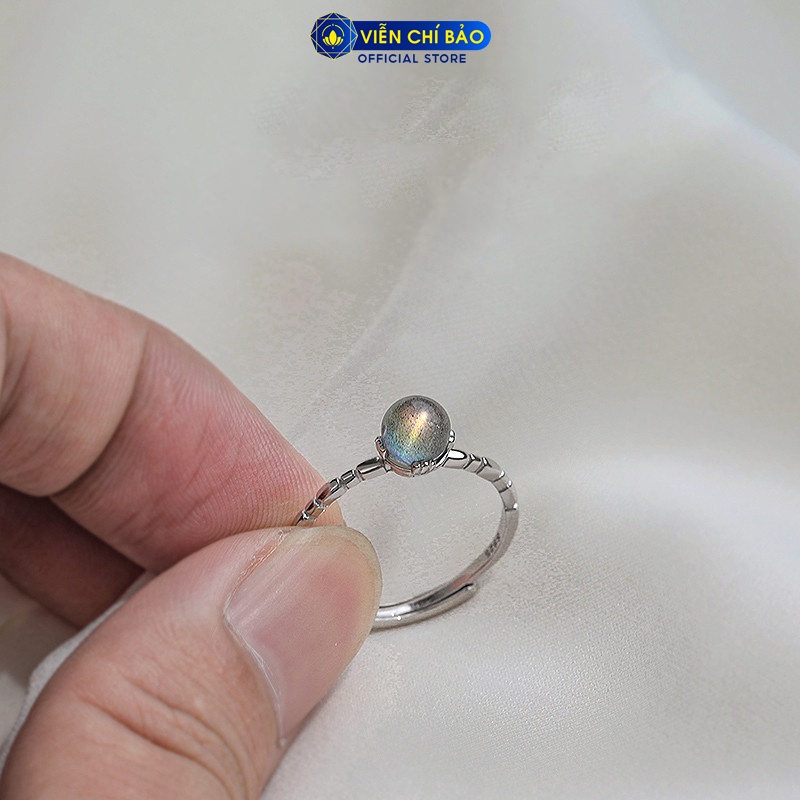 Nhẫn bạc nữ hình Mặt trăng nhỏ chất liệu bạc 925 thời trang phụ kiện trang sức nữ Viễn Chí Bảo N000573x